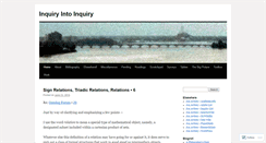 Desktop Screenshot of inquiryintoinquiry.com