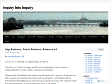 Tablet Screenshot of inquiryintoinquiry.com